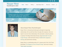 Tablet Screenshot of harperwest.co